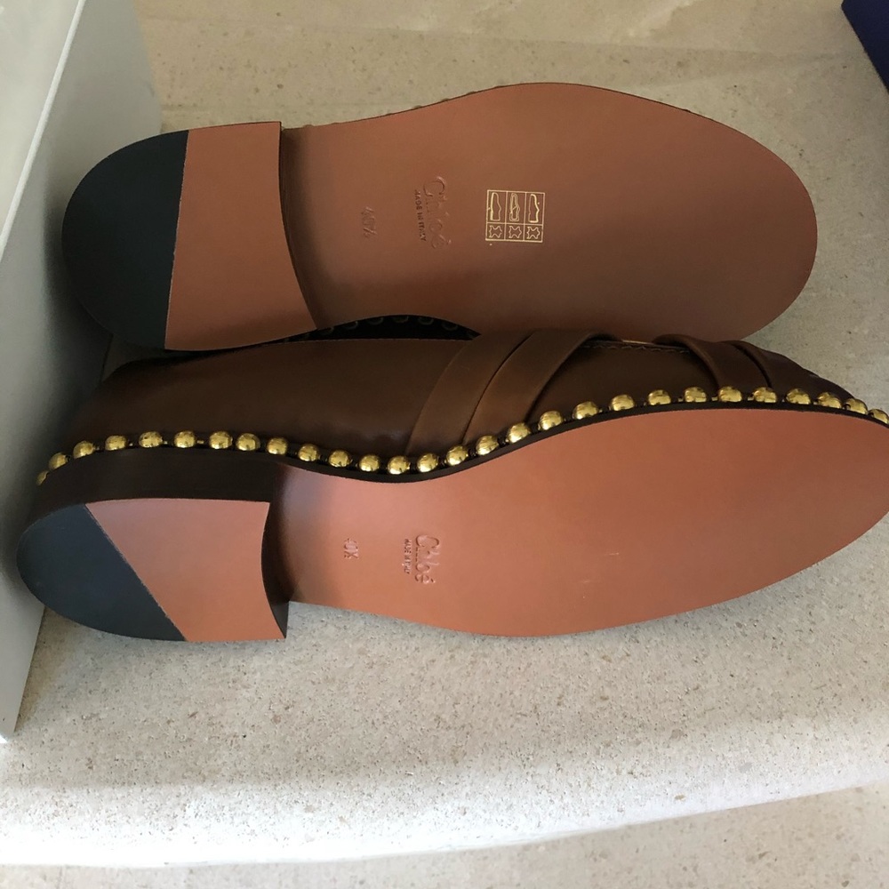 Chloe Sawyer Studded Loafer - Picture 3 of 4
